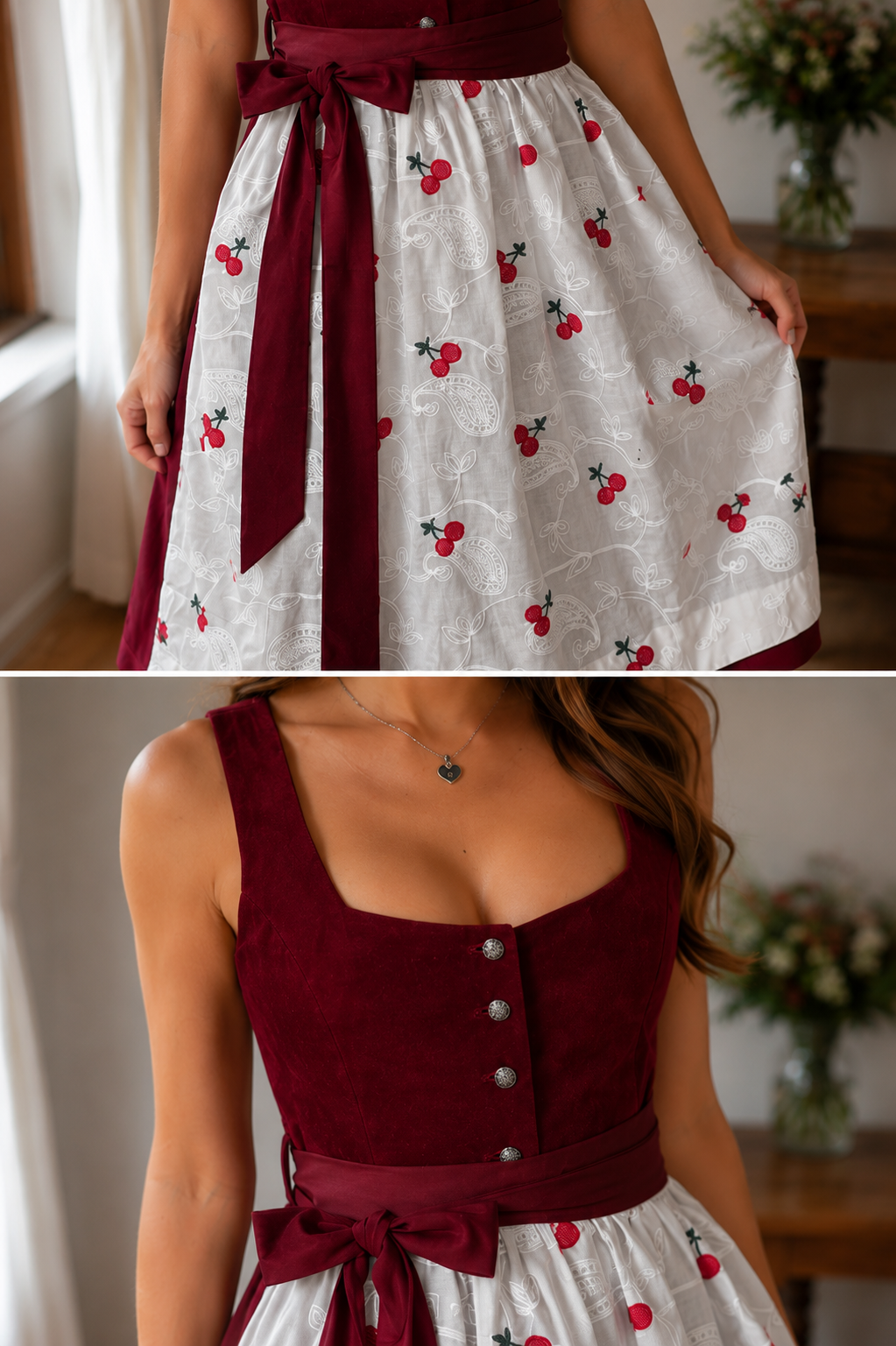 irndl „Cherry Love“ – Exklusives Atelier-Einzelstück in Gr. 42